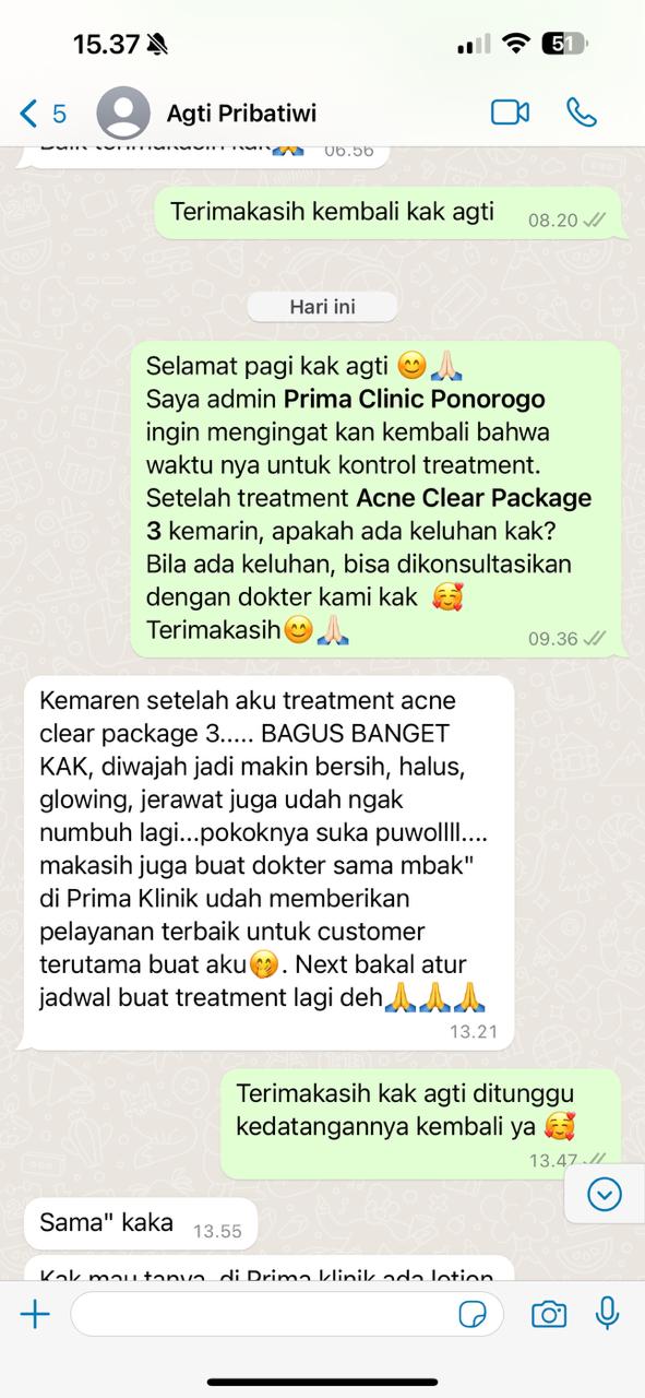 Testimonial WhatsApp